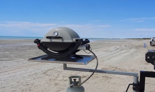 bbq camping, bbq table, swingaway bbq table, camping table, camping bbq