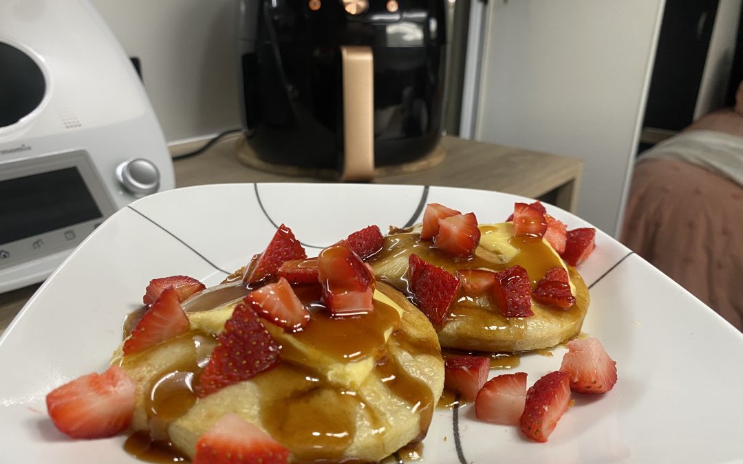 Air Fryer Pancakes