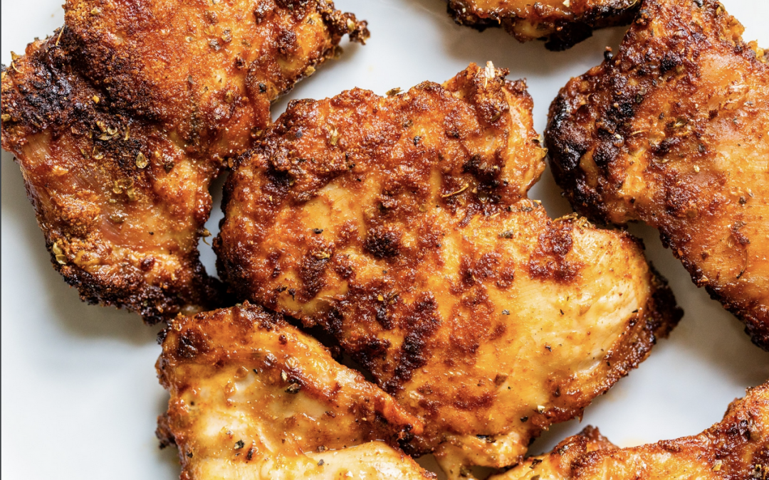 Air Fryer Chicken Thighs