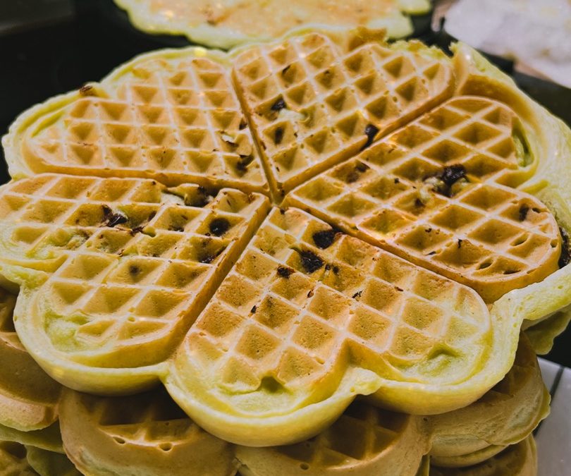 Perfect Grain Free Avocado Waffles