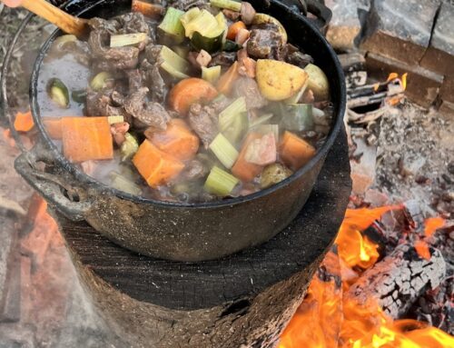 Beef & Veggie Camp Oven Stew